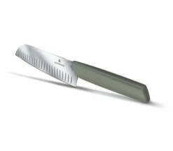 Victorinox Swiss Modern Santoku 7" Olive-Green (6.9056.17K6B) -HOUSE OF KNIVES Sales CUT 6 9056 17K6 B1 58098.1606179360