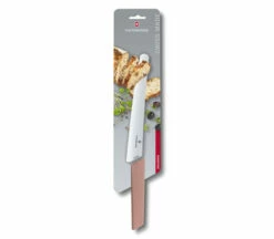 Victorinox Swiss Modern Bread Knife 9" Apricot-Rose (6.9076.22W5B) -HOUSE OF KNIVES Sales CUT 6 9076 22W5B P1 06236.1606175767