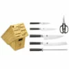 Shun Classic 7 Pc Essential Block Set (DM2003B) -HOUSE OF KNIVES Sales DM2003B Shun Classic 7pc Block Set 875284 2 95900.1619475677