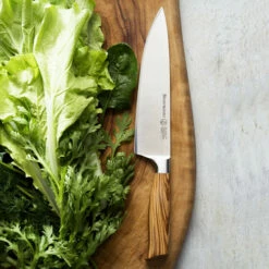 Messermeister Oliva Elite Stealth Chef's 8" (E/6686-8S) -HOUSE OF KNIVES Sales E 6686 8S Messermeister Oliva Elite Stealth Chefs 8 115468 3 86138.1622143527