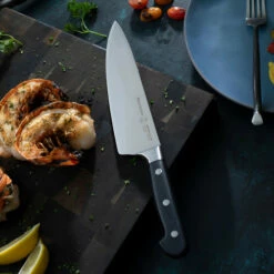 Messermeister Meridian Elite Stealth Chef's Knife 8" (E/3686-8S) -HOUSE OF KNIVES Sales E3686 9S Messermeister Meridian Elite Stealth Chef Knife 8 115480 5 94003.1658945679