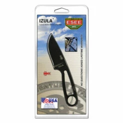 ESEE Izula Black With Complete Kit (IZULA-B-KIT) -HOUSE OF KNIVES Sales IZULA B KIT ESEE Izula Black with complete kit ES21053 2 49649.1620929617