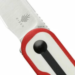 Kizer Mini Bay Red & White G10 (Ki2583A2) -HOUSE OF KNIVES Sales Ki2583A2 Kizer Mini Bay Red White G10 212917 5 63863.1664565531
