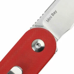 Kizer Mini Bay Red & White G10 (Ki2583A2) -HOUSE OF KNIVES Sales Ki2583A2 Kizer Mini Bay Red White G10 212917 6 93120.1664565533