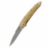 Kizer Sliver Micarta (Ki4419A5) -HOUSE OF KNIVES Sales Kizer Camping Knife KI4419A5 Sliver 2020 New Brown Micarta Handle with S35vn Steel Stonewashed Blade Edc.jpg q50 11880.1602780069