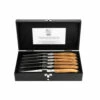 Laguiole Style De Vie Luxury Steak Set Olive Wood 6Pc (LuxSteakOlijf) 2 Laguiole Style De Vie Luxury Steak Set Olive Wood 6Pc (LuxSteakOlijf) -HOUSE OF KNIVES Sales LuxSteakOlijf Laguiole Luxury Steak Knife Set Olive Wood 6Pc VL21001 2 99771.1631909207