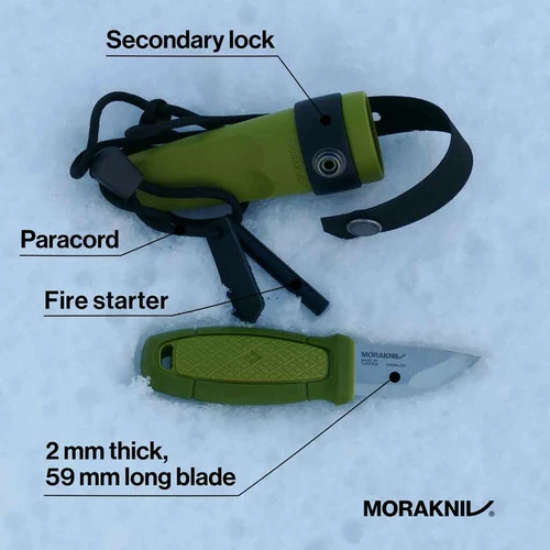 Morakniv Eldris Knife Kit Green (M-12633) 4 Morakniv Eldris Knife Kit Green (M-12633) - Image 2