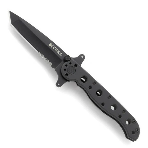 CRKT M16 Special Forces - Tanto - Partial Serration - Black Handle (M16-10KSF) 3 CRKT M16 Special Forces - Tanto - Partial Serration - Black Handle (M16-10KSF)