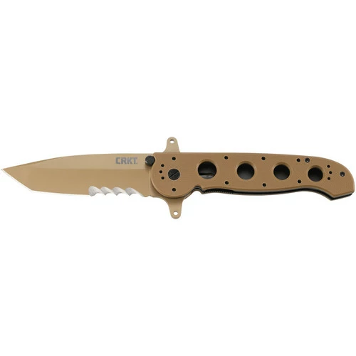 CRKT M16-14DSFG Desert Tan Tanto With Veff Serrations (M16-14DSFG) 3 CRKT M16-14DSFG Desert Tan Tanto With Veff Serrations (M16-14DSFG)
