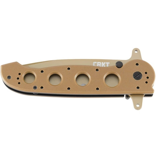 CRKT M16-14DSFG Desert Tan Tanto With Veff Serrations (M16-14DSFG) 5 CRKT M16-14DSFG Desert Tan Tanto With Veff Serrations (M16-14DSFG) - Image 3