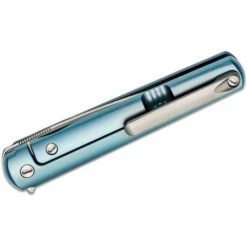 MKM Flame Executive Flipper Blue Titanium Drop Point (MK FL01-TBSW) -HOUSE OF KNIVES Sales MKMFL01TBSW MKM Flame Blue BL21044 4 94600.1625253280