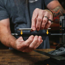 Work Sharp Professional Precision Adjust Knife Sharpener (WSBCHPAJ-PRO-I) -HOUSE OF KNIVES Sales PRO Precision Adjust Abrasive Setup 38810.1683145766