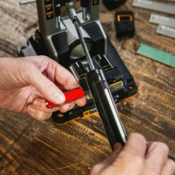 Work Sharp Professional Precision Adjust Knife Sharpener (WSBCHPAJ-PRO-I) -HOUSE OF KNIVES Sales PRO Precision Adjust Small Knife Table Sharpening 3 34461.1683145991
