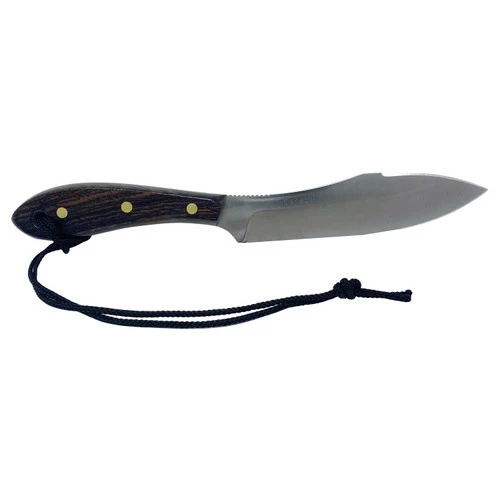 Grohmann #4 Survival Knife Rosewood Stainless Button Sheath (R4S) 3 Grohmann #4 Survival Knife Rosewood Stainless Button Sheath (R4S)