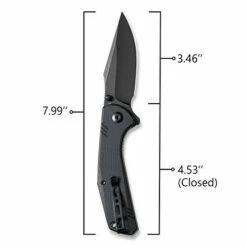 SENCUT Actium Black G10 Black Blade (SA02C) -HOUSE OF KNIVES Sales SA02C Sencut Actium Black G10 WE220107 3 86063.1658180397