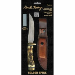 Uncle Henry Golden Spike (SCH153UHCP) 9 Uncle Henry Golden Spike (SCH153UHCP) -HOUSE OF KNIVES Sales SCH153UHCP Uncle Henry Golden Spike BL22014 4 28426.1694714938
