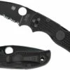Spyderco Native 5 Black FRN Black Blade Combination Edge (C41PSBBK5) -HOUSE OF KNIVES Sales SP41PSBBK5nn 83555.1604181556