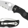 Spyderco Native 5 Black FRN Combination Edge (C41PSBK5) -HOUSE OF KNIVES Sales SP41PSBK5nn 54015.1604182231