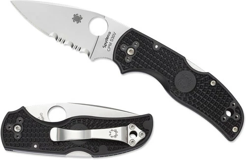Spyderco Native 5 Black FRN Combination Edge (C41PSBK5) 3 Spyderco Native 5 Black FRN Combination Edge (C41PSBK5)
