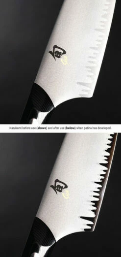 Shun Narukami Chef's Knife 10" (VSC0707) -HOUSE OF KNIVES Sales Shun Narukami Patina 51273.1680812082