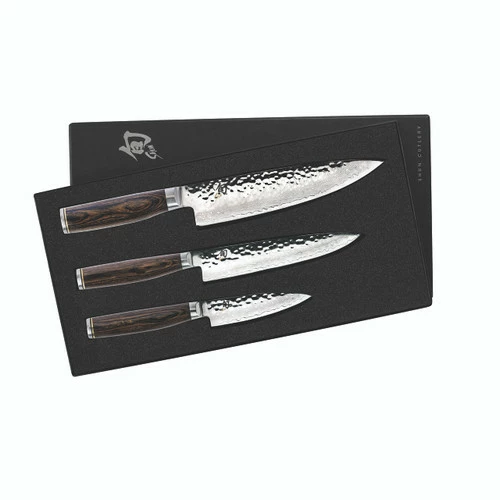 Shun Premier 3pc Starter Knife Set (TDMS0300) 3 Shun Premier 3pc Starter Knife Set (TDMS0300)