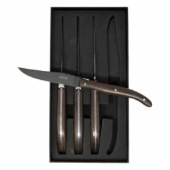 Savoir Laguiole Steak Knife Set 4Pc ( TX101W-4PL ) -HOUSE OF KNIVES Sales TX101W 4PL Savoir Laguiole Steak Knife Set 4Pc 737002 3 51464.1661884401