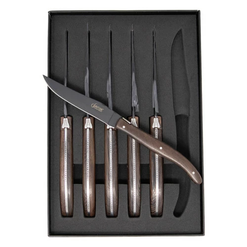 Savoir Laguiole Steak Knife Set 6Pc ( TX101W-6PL ) 5 Savoir Laguiole Steak Knife Set 6Pc ( TX101W-6PL ) - Image 3