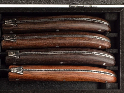 Savoir Laguiole 4pc Steak Knife Set Fine Edge (TX101W) 5 Savoir Laguiole 4pc Steak Knife Set Fine Edge (TX101W) - Image 3