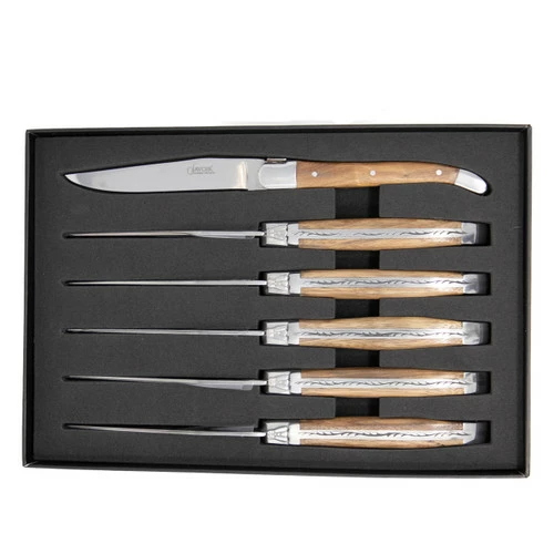 Savoir Marseille Steak Knife Set 6Pc (TX4523A-6PL) 3 Savoir Marseille Steak Knife Set 6Pc (TX4523A-6PL)