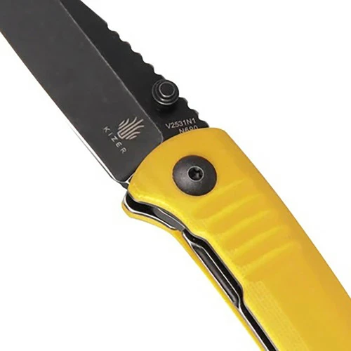 Kizer Shard Yellow G10 (V2531N1) 8 Kizer Shard Yellow G10 (V2531N1) - Image 6