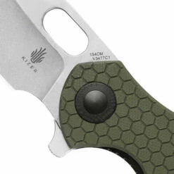 Kizer Mini Roach Green G10 (V3477C1) -HOUSE OF KNIVES Sales V3477C1 Kizer Roach Mini Green G10 Ki210257 3 71190.1659992109