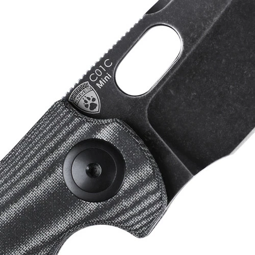 Kizer Sheepdog Mini C01c Slipjoint Micarta Black (V3488C6) 7 Kizer Sheepdog Mini C01c Slipjoint Micarta Black (V3488C6) - Image 5