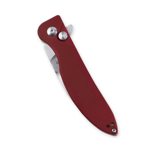 Kizer Swaggs Swayback Red Micarta (V3566N4) 5 Kizer Swaggs Swayback Red Micarta (V3566N4) - Image 3