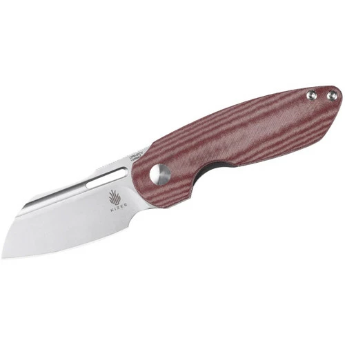 Kizer October Red Micarta (V3569A2) 3 Kizer October Red Micarta (V3569A2)