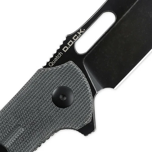 Kizer Quatch Black Micarta (V3574N1) 8 Kizer Quatch Black Micarta (V3574N1) - Image 6