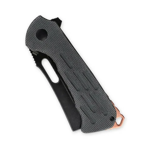 Kizer Quatch Black Micarta (V3574N1) 5 Kizer Quatch Black Micarta (V3574N1) - Image 3