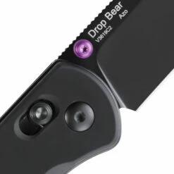 Kizer Drop Bear Aluminum Black (V3619C2) -HOUSE OF KNIVES Sales V3619C2 Kizer Drop Bear Black KI210296 5 2 94064.1661806512