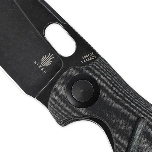 Kizer Sheepdog Black Micarta (V4488C1) 7 Kizer Sheepdog Black Micarta (V4488C1) - Image 5