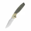 Kizer Grazioso Brass Green Micarta (V4572N2) -HOUSE OF KNIVES Sales V4572N2 Kizer Grazioso Brass Green Micarta 212932 1 49982.1646944709