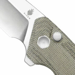 Kizer Mad Tanto Micarta Green (V4602C2) -HOUSE OF KNIVES Sales V4602C2 Kizer Mad Tanto Micarta Brown KI210338 3 35849.1673651409