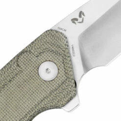 Kizer Mad Tanto Micarta Green (V4602C2) -HOUSE OF KNIVES Sales V4602C2 Kizer Mad Tanto Micarta Brown KI210338 4 78587.1673651412