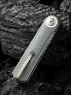 WE Eidolon Gray G10 Drop Point (WE19074A-A) 15 WE Eidolon Gray G10 Drop Point (WE19074A-A) -HOUSE OF KNIVES Sales WE19074A A WE Eidolon Grey G10 WE210199 5 40338.1626460217