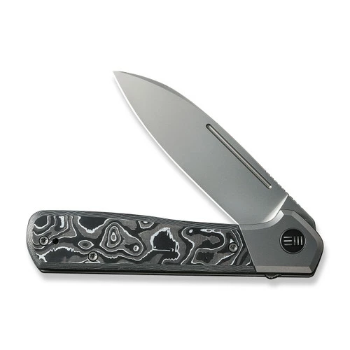 WE Knife Co Soothsayer Grey Titanium Aluminum Foil Carbon Fiber (WE20050-3) - Image 3