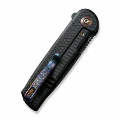 WE Knife Co Limited Edition Charith Ripple Titanium Black (WE20056-1) -HOUSE OF KNIVES Sales WE20056 1 WE Charith Ripple Ti Black WE220221 6 2 37389.1666389490