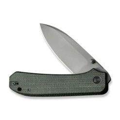WE Knife Co Big Banter Canvas Micarta Green (WE21045-2) -HOUSE OF KNIVES Sales WE21045 2 WE Big Banter Micarta Green WE220194 2 92237.1664832495