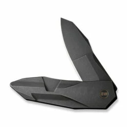 WE Knife Co Solid Stonewashed Titanium Black (WE22028-1) -HOUSE OF KNIVES Sales WE22028 1 WE Solid Ti Black WE230135 3 67050.1692829956