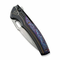 WE Knife Co Limited Edition Exciton Titanium Black Flamed (WE22038A-6) -HOUSE OF KNIVES Sales WE22038A 6 WE Exciton Ti Black WE230154 4 51544.1692831834