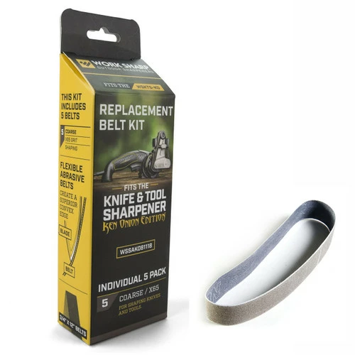 Work Sharp Coarse X65 Replacement Belt Kit For WSKTS-KO 5Pc (WSSAKO81118)