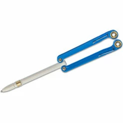 Spyderco BaliYo Pen Blue White (YUS107) -HOUSE OF KNIVES Sales YUS107 Spyderco BaliYo blue white SP21296 1 80037.1648662859