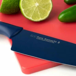 Kai PK2 8" Chef's Knife With Sheath Navy (AB5076) -HOUSE OF KNIVES Sales ab5076 Kai PK2 Chef Knife Navy 875375 3 83107.1612563594